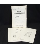 Yoga Flash Cards 1975 Mary H Martin Kimbo Educational 32 Cards Double Side - £15.41 GBP