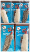 Da Bird Fur Fun Go Cat Interactive Toys Cat Nip Kitten Play 5 Count - £21.87 GBP