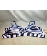 Women&#39;s Plus Size Bralette Tankini Top - Kona Sol™ Blue Stripe Size 26W - £5.41 GBP