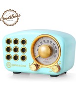 Retro Bluetooth Speaker, Vintage Radio-Greadio Fm Radio With Old Fashion... - $54.62 CAD