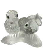 SWAROVSKI CRYSTAL TURTLE DOVES SCS 1989 ANNUAL FIGURINE &quot;CARING &amp; SHARING - €69,18 EUR