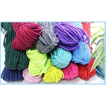 30 Yards Heavy Stretch Round String Elastic Cord For Mask String 1/8-Inc... - £20.44 GBP