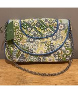 Vera Bradley Petite Chain Handbag English Meadow Floral Detachable Chain... - $40.32 CAD
