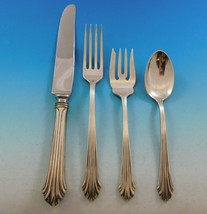 Homewood by Stieff Sterling Silver Flatware Set for 12 Service 48 pieces - £1,838.30 GBP