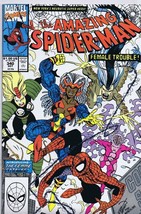 Amazing Spiderman #340 ORIGINAL Vintage 1990 Marvel Comics 1st Femme Fatales - £11.89 GBP