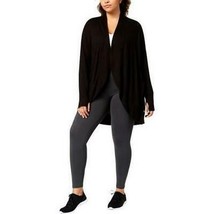 Ideology Womens Plus Open Front Long Sleeve Cardigan, Size 2X - £24.13 GBP