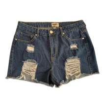 Denim Blvd High-Waisted Denim Shorts Size L - $18.00