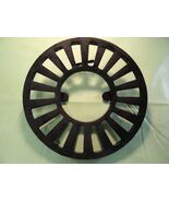 US Military M-1941 CAST IRON TENT STOVE OPEN FIRE ROUND &amp; DRAW GRATE NO/... - $90.71