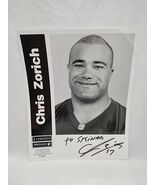 *Signed* Chris Zorich Professional NFL Player Photo 8&quot; X 10&quot; - €29,75 EUR