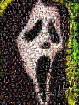 Amazing Scream Horror Movie Monster Poster Montage #ed - £9.10 GBP