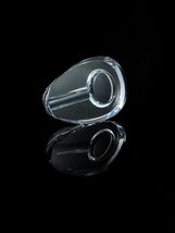 Alfred Dunhill Crystal Cigar Ashtray. 6.75" L x 4.25" W  x 1.75" H   #002 image 4