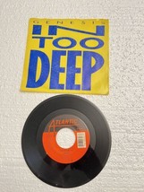Genesis In Too Deep b/w I&#39;d Rather Be You 7” 45 RPM Vinyl Atlantic US 1987 Mint - $17.81
