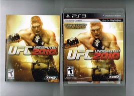 UFC Undisputed 2010 PS3 Game PlayStation 3 CIB - $19.60