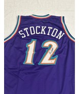 John Stockton Signed Utah Jazz Basketball Jersey COA - $3,782.36 MXN