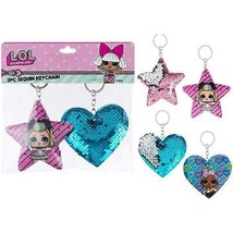 LOL Surprise Bendable Key Chains Birthday Party Favors 4 Per Package NEW - £7.17 GBP