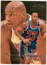 1994-95 Flair Derrick Coleman New Jersey Nets Basketball Trading Card #96 NM EUC - £1.57 GBP