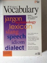 Windows Vocabulary 1200 Words You Should Know CIB Big Box 1993 - $10.26