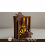 Halloween Window Decoration Light Box - $4.00