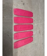 Vintage Hot Wheels Track Red Connectors Accessories 1967 1970 Sizzlers R... - $14.29