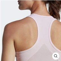 Adidas Women’s Club Tank Top Pink HZ4280 Size Small NWT Tennis Training Gym image 6