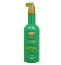 Hayashi Hinoki Plus Leave-in Scalp Revitalizer for thinning hair, 10.1 Oz.