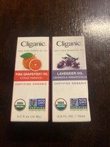 Cliganic 100% Pure Essential Oil Body Oil, Pink Grapefruit &amp; Lavender, 0.3 fl oz - £9.32 GBP