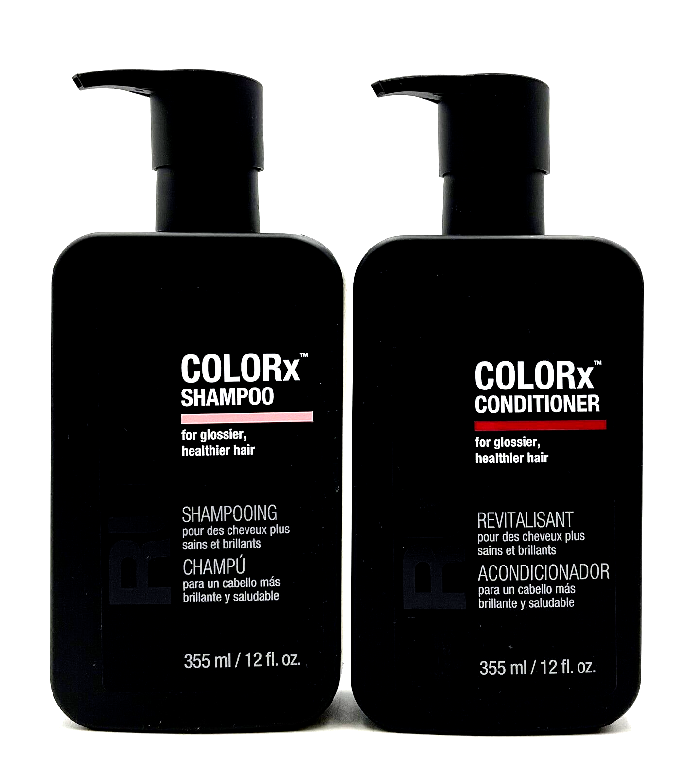 Rusk COLORx Shampoo & Conditioner/Glossier, Healthier Hair 12oz Duo - $35.99