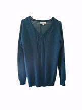 Carolyn Taylor Soft Teal Sweater - $9.75