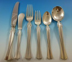 Queen Christina by Frigast Sterling Silver Flatware Set Service 79 Pcs Modern - £6,020.28 GBP