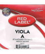 Super Sensitive Red Label Viola 15/16 1/2 Inch A String Medium Gauge (4117) - £7.82 GBP
