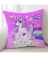 Pinkish Rainbow Unicorn Cushion Cover - $239.17 MXN