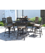 Outdoor bar set 7 piece cast aluminum furniture Grand Tuscany 60" round ... - €2.717,39 EUR Outdoor bar set 7 piece cast aluminum furniture Grand Tuscany 60" round ... - €2.717,39 EUR