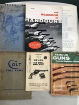 Vintage Gun Manuals Guides Lot Ruger Colt Winchester Marlin Handguns Wei... - $99.00