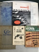 Vintage Gun Manuals Guides Lot Ruger Colt Winchester Marlin Handguns Weiss Parts - £74.36 GBP