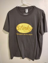 Gildan Soft style stinky bklyn mens t shirt grey L - £6.22 GBP