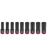 Milwaukee Shockwave 1/2 in. drive Impact Rated Deep Socket Set - $84.95