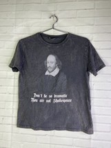 Zara William Shakespeare Funny Quote Graphic Print Top T-Shirt Womens Size S - £19.07 GBP