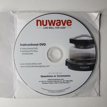 NuWave Pro Plus Infrared Oven 20632 Replacement DVD Instructions Manual Accessor - $5.00