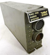 King Radio Corp 071-2003-00 KAA-445 Audio System, KA445 - £20.63 GBP