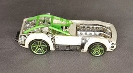 2011 Hot Wheels Mattel White &amp; Green Piledriver Diecast Mint Thailand - £4.54 GBP