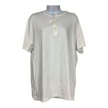 Express White Slim Supersoft Stretch Breathable Short Sleeve Henley T-Sh... - $18.50