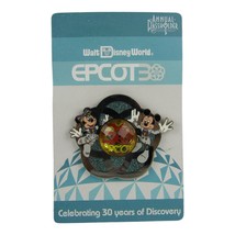 Walt Disney World Epcot 30th Anniversary Annual Passholder Mickey and Mi... - $14.01