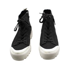 Lucky Brand Women&#39;s Eisley Lace-up High-Top Sneakers Edgy Style and Comfort - £46.80 GBP