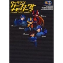 Mega man Rockman Perfect Memories art book 1987-2002 History Data - £36.19 GBP