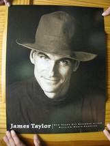 James Taylor Affiche Neuf Ans Veille Décembre 1999 Raleigh Nc - $179.99