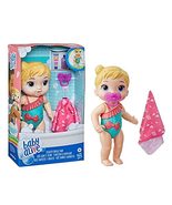 Baby Alive Splash &#39;n Snuggle Baby Doll for Water Play Blonde - £15.71 GBP