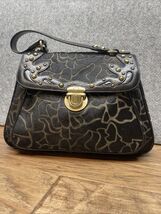 “The Find” Faux Fur Leopard Print Handbag W/gold Hardware TL - $54.45