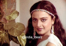 Actriz de Bollywood Rekha Foto Fotografía en color Arte coleccionable fi... - $7.08