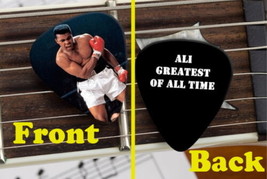 Muhammad Ali Famous Pose Color Set of 3 premium Promo Guitar Pick Pic - £6.81 GBP