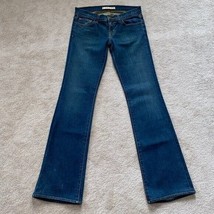 J Brand  Blue Bootcut Jeans Dark Vintage Women&#39;s Size 26 - £32.54 GBP